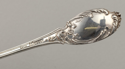 Antique German Silver Oyster Forks (Set of 6) - Bruckmann, C.F. Gutig, Leipzig